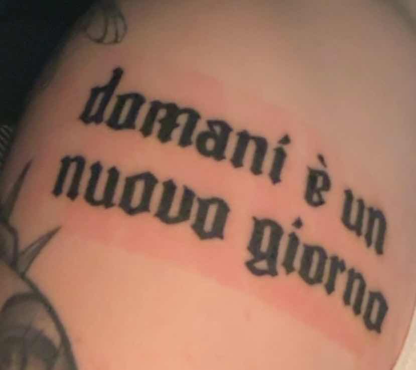 Tattoo piece